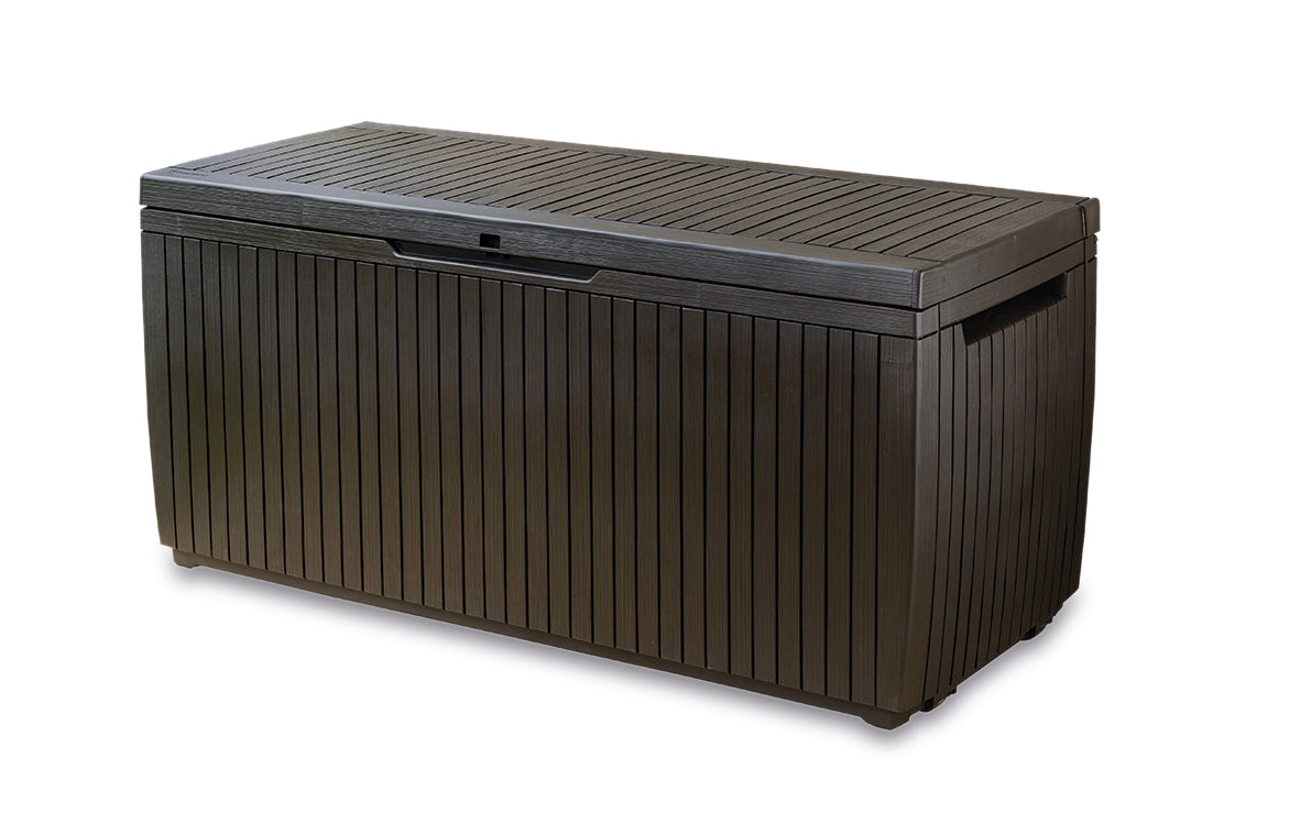 Cassapanca keter springwood  eff legno 305 l brown