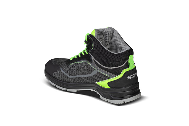 Sparco scarpe ranger s3 nero verde fluo tg 39