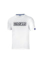 Sparco t-shirt frame bianco tg m