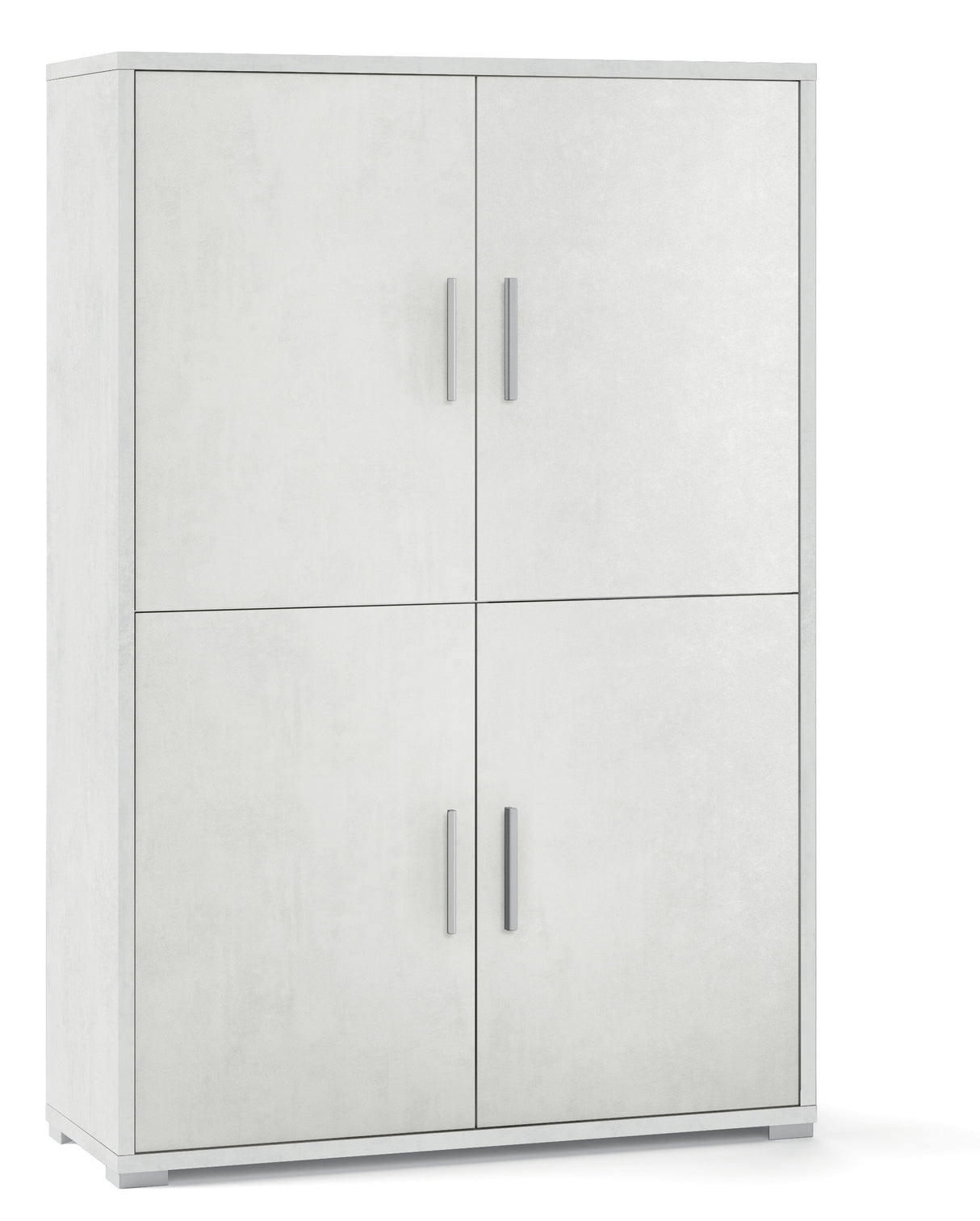 Ufficio double mobile 4a 161x108 cm ossido