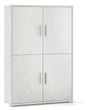 Ufficio double mobile 4a 161x108 cm ossido