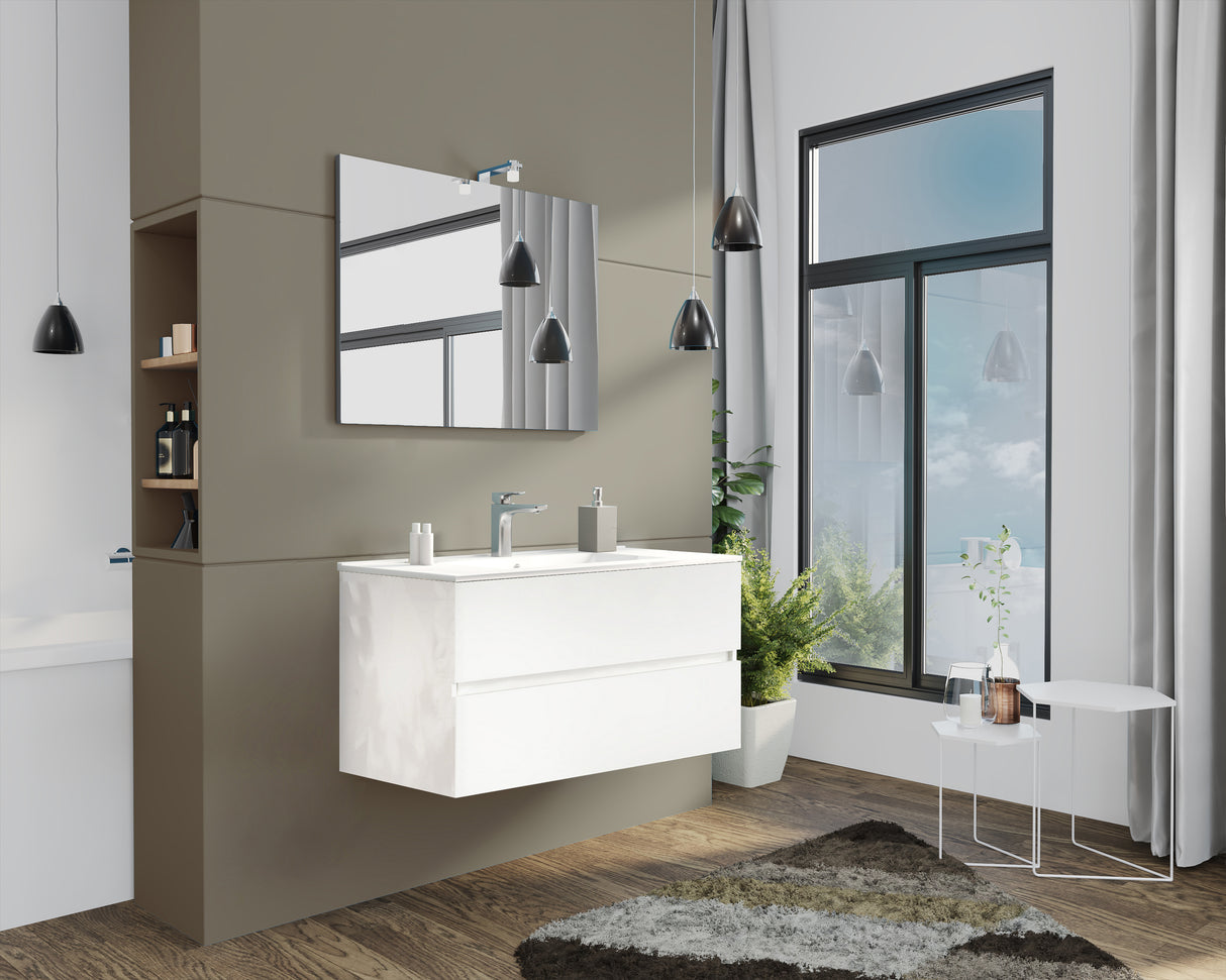 Mobile bagno new splash 105 sosp. bianco