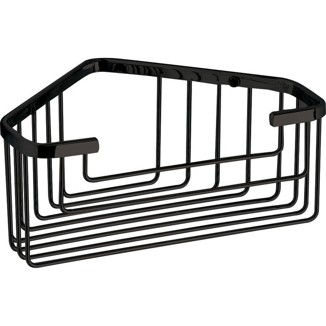 Gedy 2483 portasapone angolare filo nero
