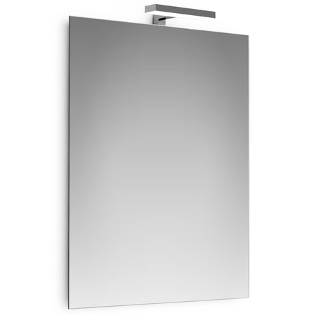 Specchio a filo con lampada led 20 cm 60x80 cm