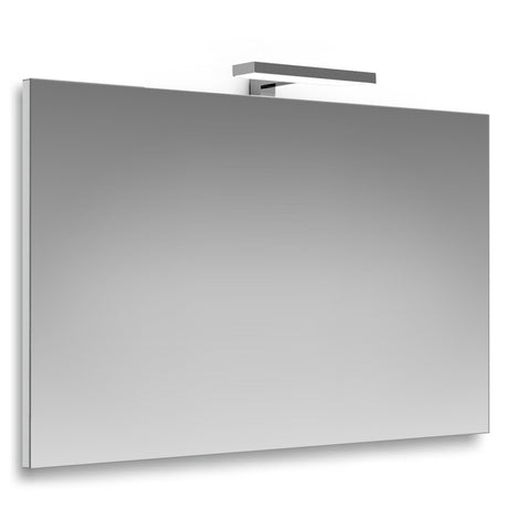 Specchio a filo con lampada led 20 cm 100x70 cm