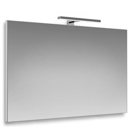 Specchio con telaio lampada led 30 cm 100x70 cm