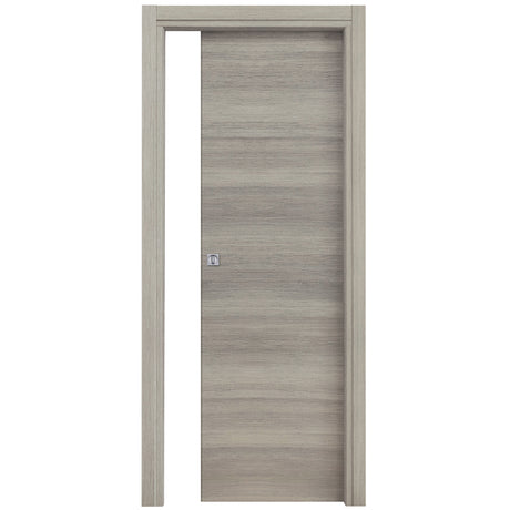 Porta microtec 210x70 scorrev. rovere grigio