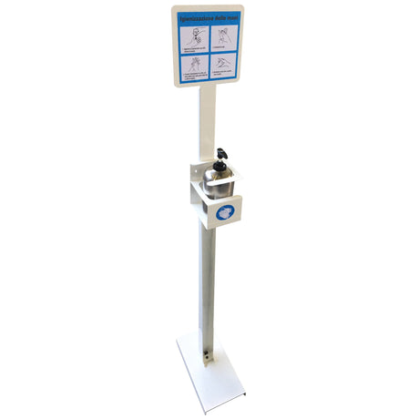 Porta dispenser gel piantana  d 80 mm h 1250