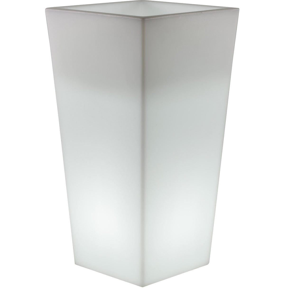 Vaso solare melisa led 30x30xh60 cm rgb c/telecom