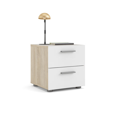 Kit comodino 2 cassetti 40x40x42 pepe