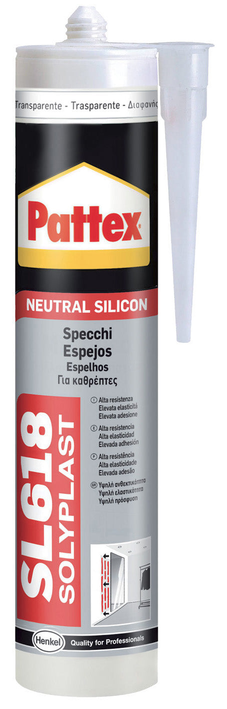 Silicone per specchi trasp.sl618 ml.300