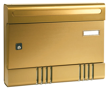 Cassetta postale alubox sir/e 36,5x7x29 cm bronzo