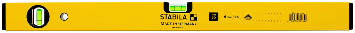 Livella a 2 bolle stabila art.70  80 cm