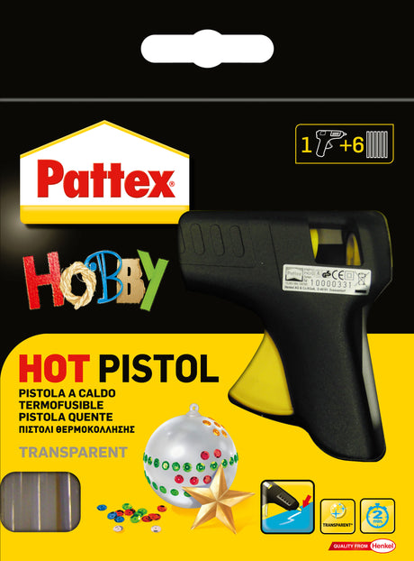 Pattex pistola incollatrice hot 70w stick d 12 mm