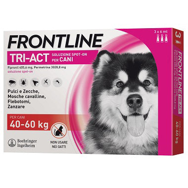 Frontline tri-act 40-60 kg 3 pipette