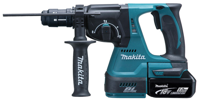 Makita tasselatore 18vp-5ah dhr243rtj con 2 batt