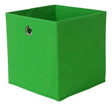 Portaoggetti cubo 27x27xh28 cm verde