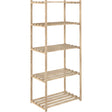 Scaffale in pino 5 ripiani 65x40xh171 cm