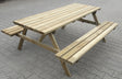 Set picnic legno impregnato 180x160xh71 cm