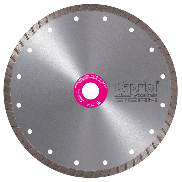 Kapriol disco diamant cont d 230 mm turbo 54011