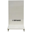 Scaffale a parete 100x40x205h panna
