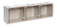 Madia 3 cassetti cristal box 600x155xh175 mm