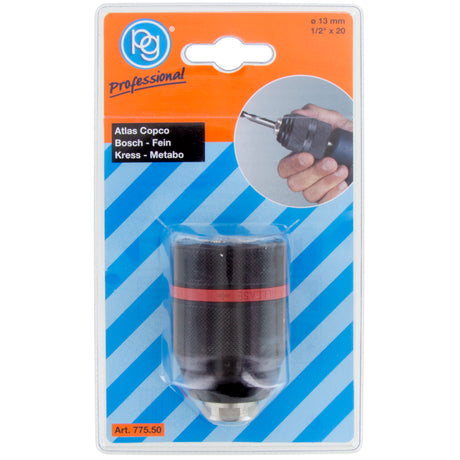 Poggi 775.50 mandrino autoserr metallo 1/2x13 f
