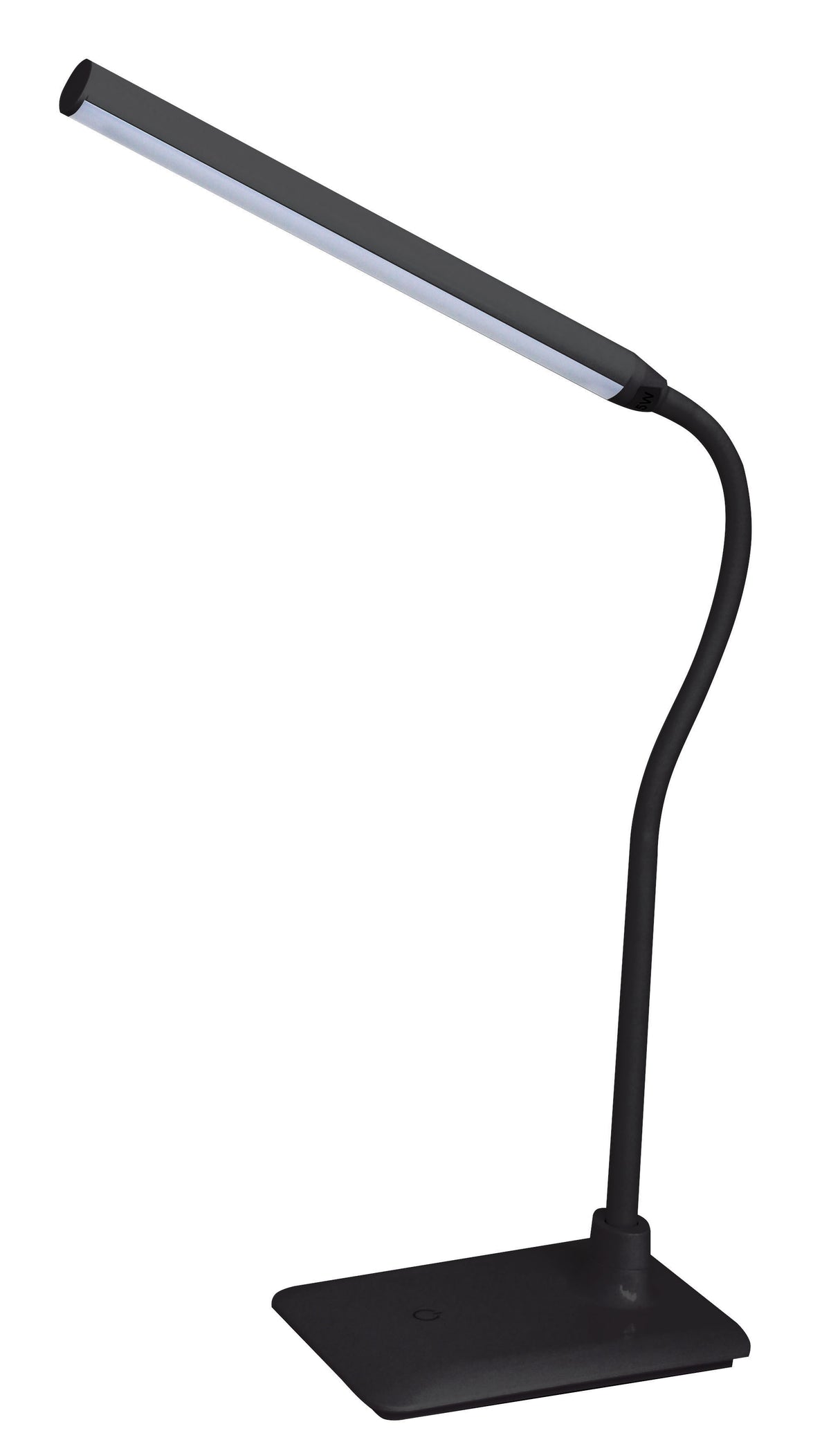 Lampada da scrittoio led 6w slim nero