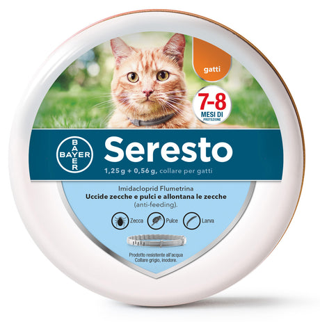 Bayer collare gatti seresto meno di 8 kg