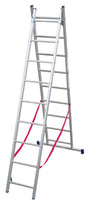 Scala all. facal stilo  9+ 9  gradini h 258-426 cm