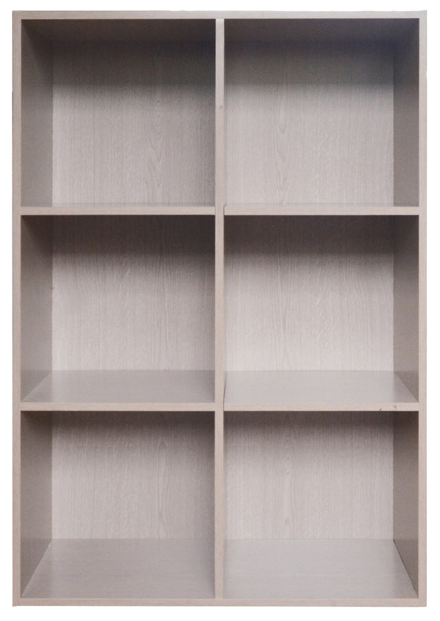 Libreria cubo  6 61xh91 cm frassino