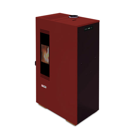 Stufa pellet mini king 5 bordeaux