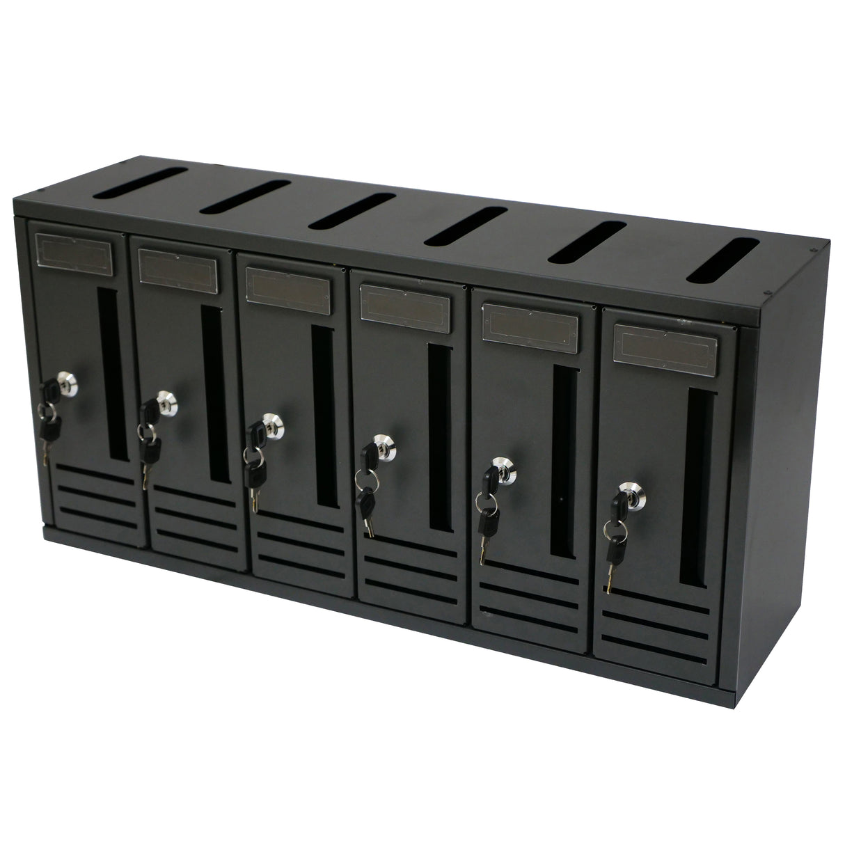 Cassetta postale compo 6 62x18x30 cm antracite
