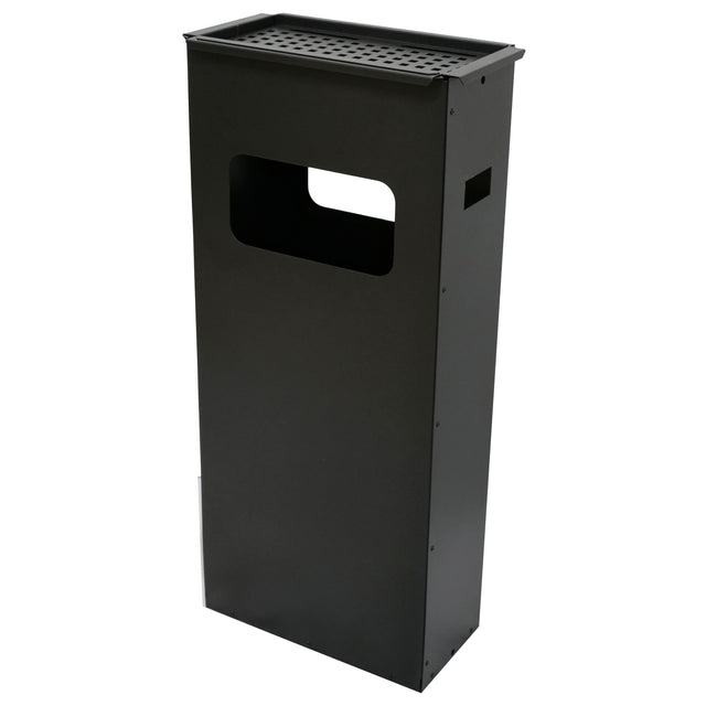 Posacenere c/gettacarte a pavim. cm.33x18x70