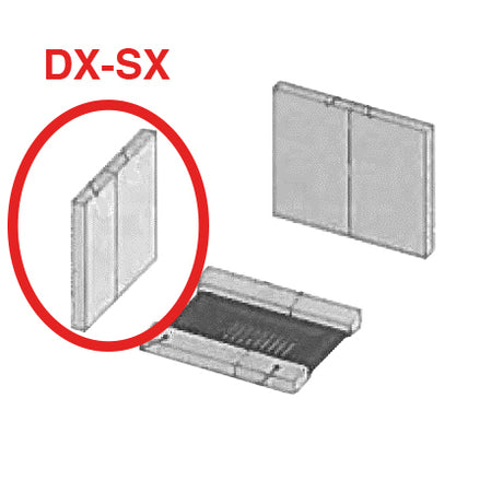 Coppia refrattario laterale dx/sx x stufa kir