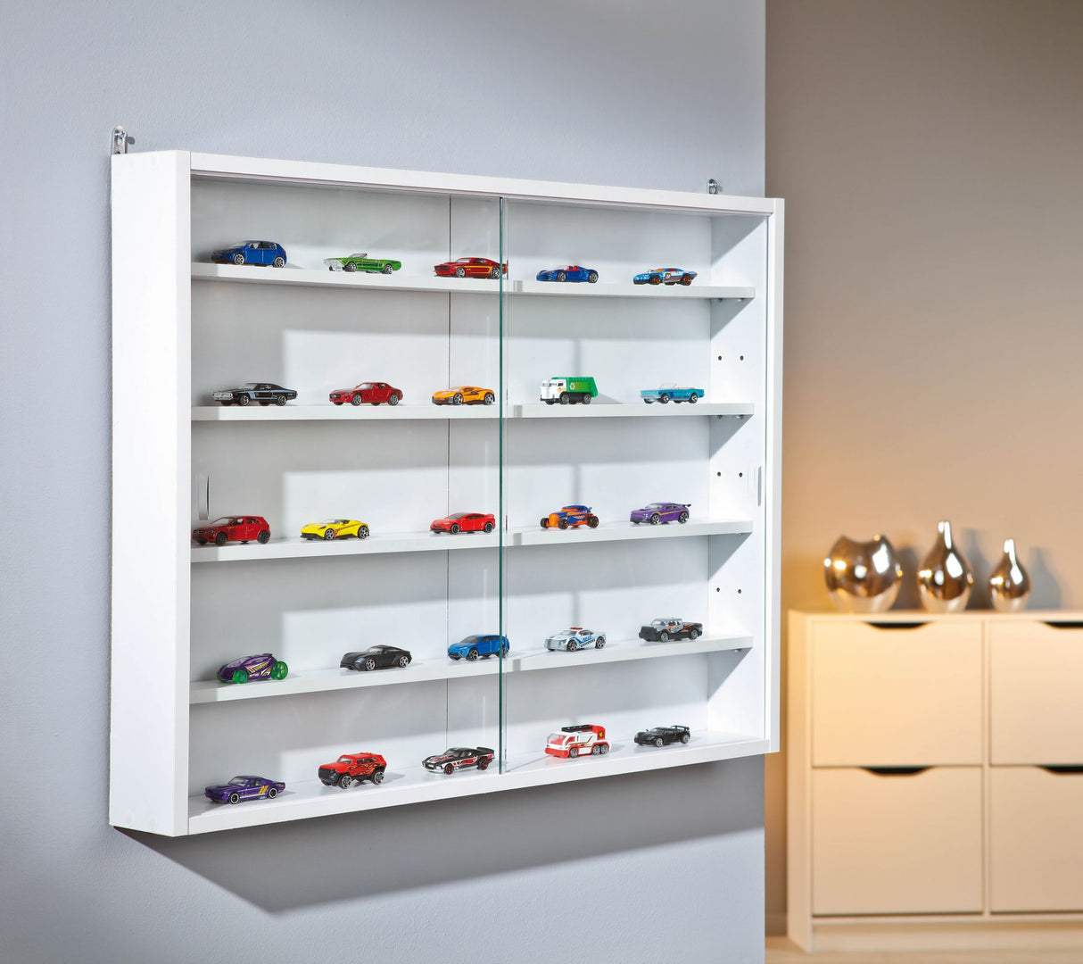 Kit vetrinetta 80x9,5xh60 cm bianco